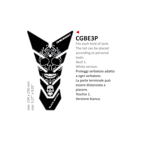 Протектор за резервоар 3M CGBE3P/PR3412 – Hydra Motto