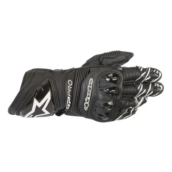 Ръкавици ALPINESTARS GP PRO R3 BLACK - Кожени ръкавици за мотор от марка Alpinestars