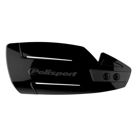 Предпазител за кормило Polisport Hammer Black – регулируем едноточков монтаж и вентилационни отвори