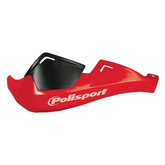 Предпазител за кормило Polisport Evolution Integral Red – офроуд защита с подвижен спойлер