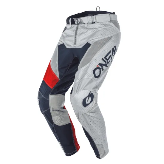 Мотокрос брич ONEAL AIRWEAR FREEZ GRAY/BLUE/RED - Мотокрос брич от марка ONeal