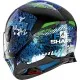 Каска SHARK SKWAL 2.2 REPLICA SWITCH RIDERS 2 BLACK/BLUE/GREEN - LED осветление и стилен дизайн