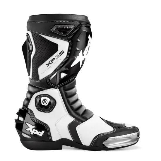 Спортни мото ботуши XPD XP3-S BLACK/WHITE - Ботуши за мотор от марка XPD