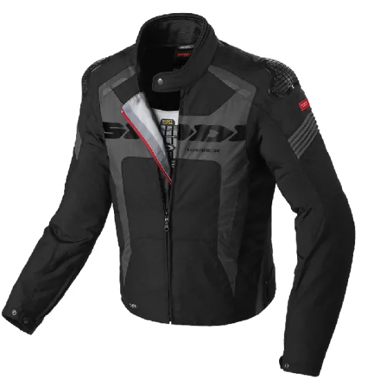 Текстилно мото яке WARRIOR H2OUT BLACK - Текстилни якета от марка SPIDI