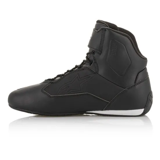 Мото боти ALPINESTARS FASTER-3 BLACK с лек микрофибър и TPR защита