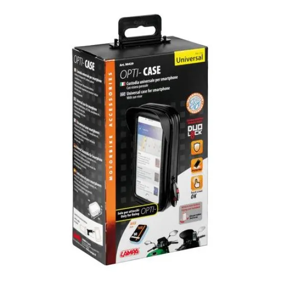 Стойка за телефон OPTI-CASE 90429 - Мото аксесоари за телефон от марка Lampa