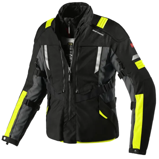 Текстилно мото яке SPIDI MODULAR YELLOW FLUO - Текстилни якета от марка SPIDI
