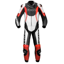 Кожен екип от две части SPIDI SPORT WARRIOR TOUR BLACK/RED