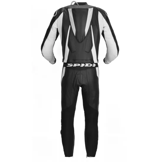 Кожен екип от две части SPIDI SPORT WARRIOR TOUR BLACK/WHITE - Мото екипи от марка SPIDI
