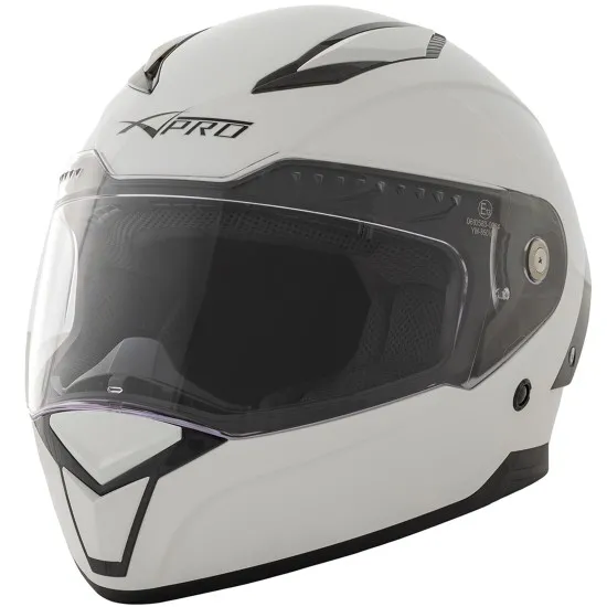 Шлем за мотор A-PRO BADGE WHITE - Спортни каски от марка A-PRO