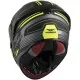 Спортна каска VEMAR HURRICANE LASER MATT SILVER/FLUO YELLOW