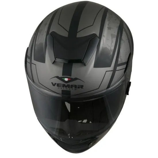 Спортна каска VEMAR HURRICANE CLAW MATT DARK SILVER