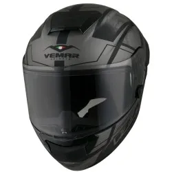 Спортна каска VEMAR HURRICANE CLAW MATT DARK SILVER