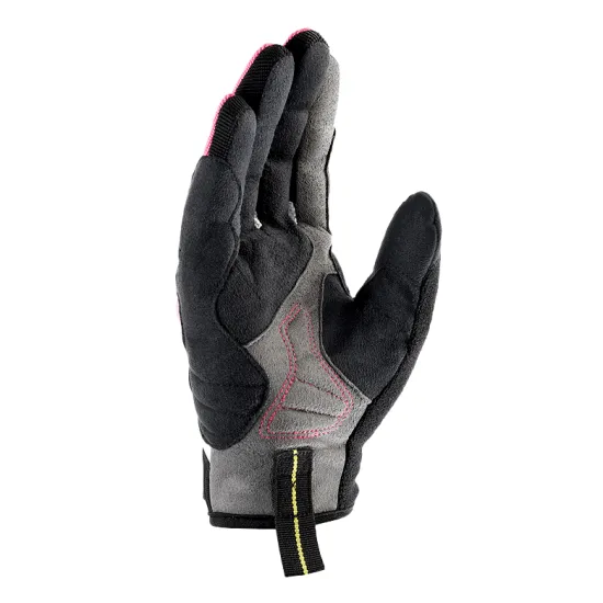 Дамски текстилни мото ръкавици SPIDI G-FLASH WHITE/PINK - Дамски текстилни ръкавици от марка SPIDI