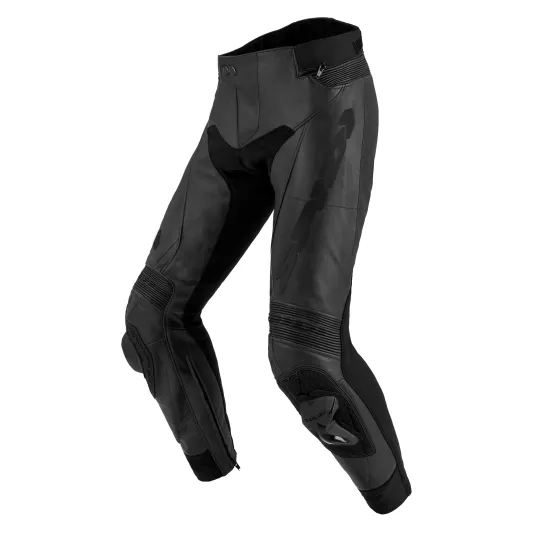 Кожен мото панталон SPIDI RR PRO 2 BLACK с протектори Warrior Lite и Force-Tech