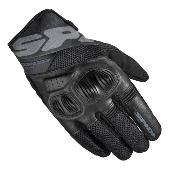 Мото ръкавици SPIDI FLASH-R EVO BLACK - Кожени ръкавици за мотор от марка SPIDI