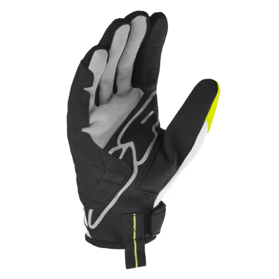 Мото ръкавици SPIDI FLASH-R EVO BLACK/FLUO YELLOW - Кожени ръкавици за мотор от марка SPIDI