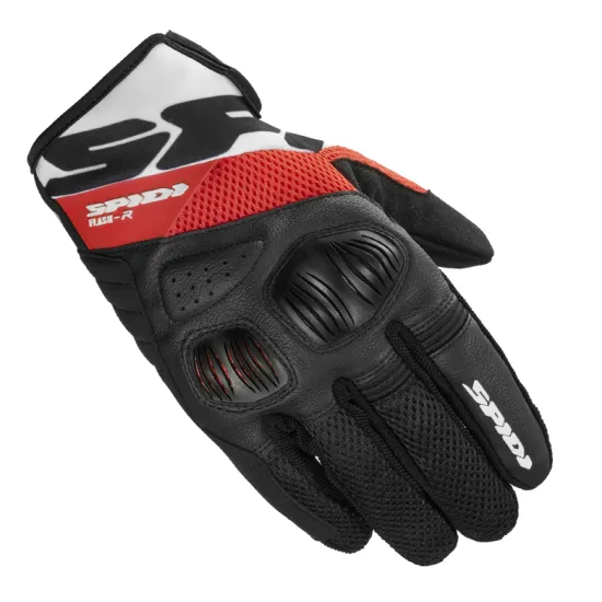 Мото ръкавици SPIDI FLASH-R EVO RED - Кожени ръкавици за мотор от марка SPIDI