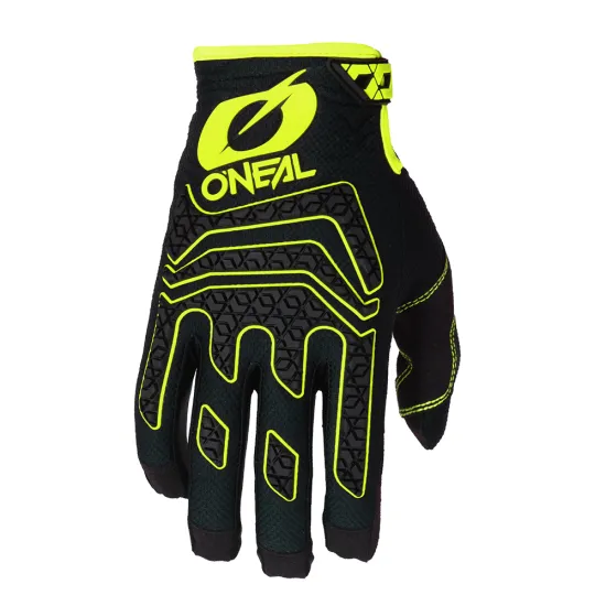 Мотокрос ръкавици ONEAL SNIPER ELITE BLACK/NEON YELLOW 2020 - Мотокрос ръкавици от марка ONeal