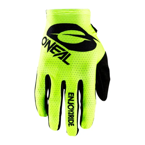 Мотокрос ръкавици ONEAL MATRIX STACKED NEON YELLOW 2020 - Мотокрос ръкавици от марка ONeal