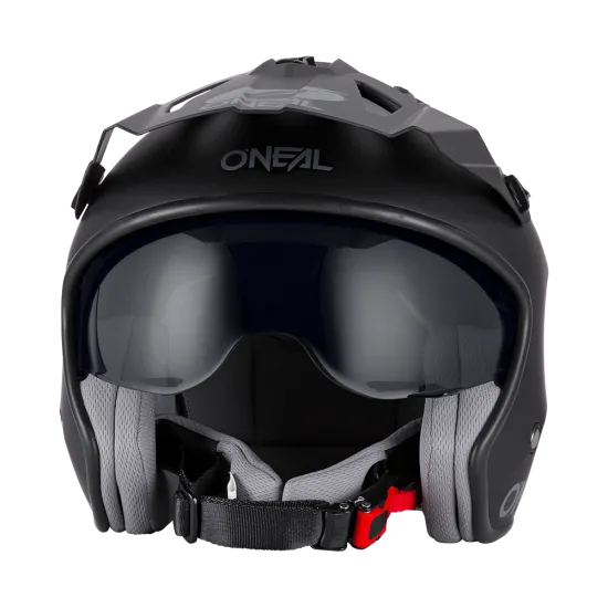 Каска за мотор ONEAL VOLT SOLID BLACK - Каски за скутер от марка ONeal