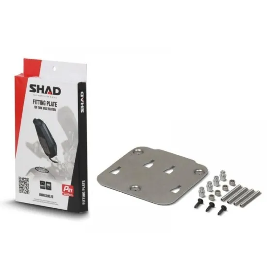 SHAD PIN SYSTEM X012PS в оригинална кутия с метална сива монтажна плоча, комплект щифтове, винтове и крепежни елементи
