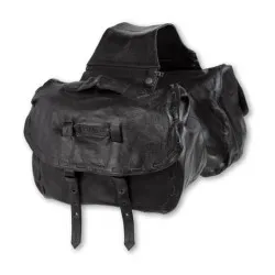 Кожени дисаги за мотор A-PRO CHOPPER BLACK