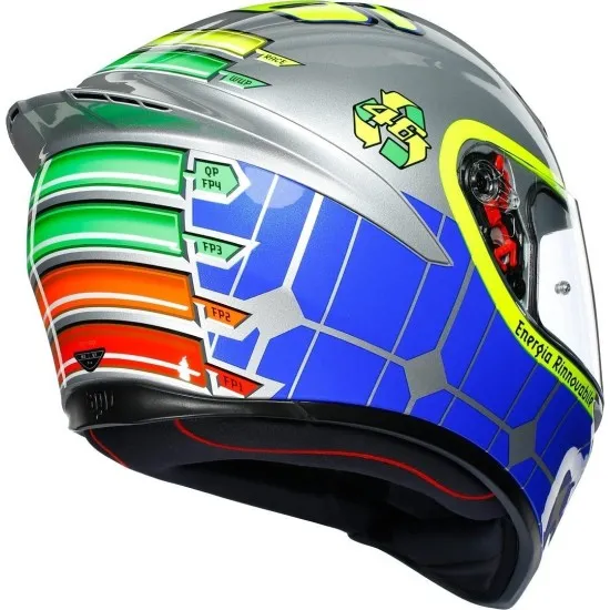 Каска AGV K1 TOP Rossi Mugello 2015 – спортен дизайн и защита