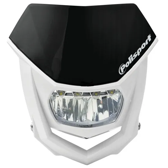 Фар Polisport HALO LED - WHITE/BLACK - Фарове, табели от марка Polisport