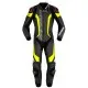 SPIDI LASER PRO PERFORATED 1PC BLACK/FLUO YELLOW - кожен мото екип с Hydroback система и регулируеми плъзгачи Кожен мото екип SPIDI LASER PRO PERFORATED 1PC BLACK/FLUO YELLOW с аеродинамична гърбица и CE сертифицирани протектори