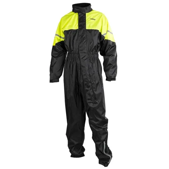 Цял дъждобран SECA MONSUN BLACK/FLUO - Мото дъждобрани от марка SECA