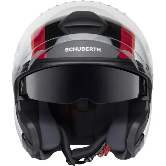 Каска SCHUBERTH M1 PRO OUTLINE RED - Каски за скутер от марка Schuberth