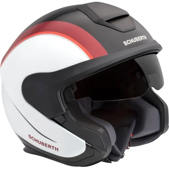 Каска SCHUBERTH M1 PRO OUTLINE RED - Каски за скутер от марка Schuberth