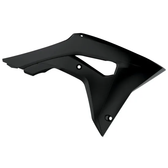 Пластмасови капаци за радиатор Polisport HONDA рестайлинг CR125R /CR250R -2002-07 Black - Предпазители за радиатор от марка Polisport