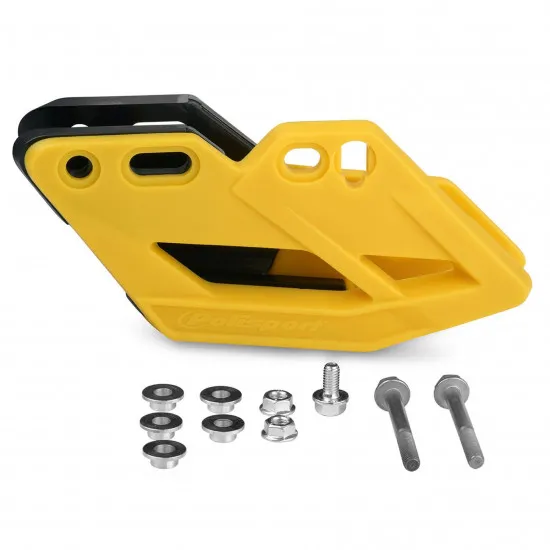 Водач за верига POLISPORT SUZUKI RMZ250 - 2007-18 RMZ450 - 2005-17- YELLOW - Водачи за верига от марка Polisport