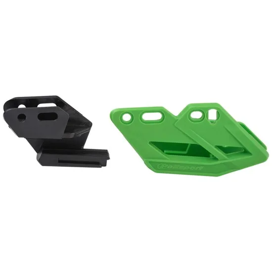 Водач за верига POLISPORT KAWASAKI KXF 250/450 - 2009-20 - GREEN - Водачи за верига от марка Polisport