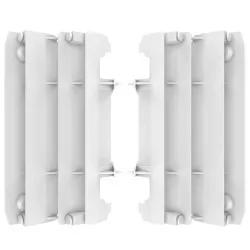 Преден предпазител за радиатор POLISPORT YAMAHA YZ125 / YZ250 (05-20)  WHITE