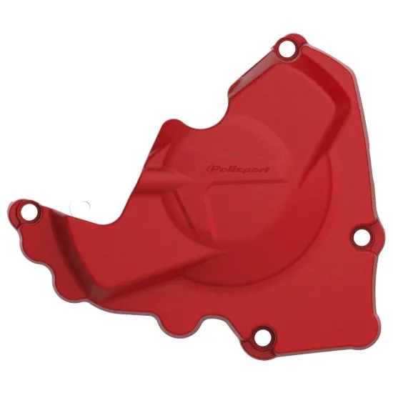 Предпазител за капака на запалването HONDA CRF250R 2010-18 RED - Протектори двигател от марка Polisport