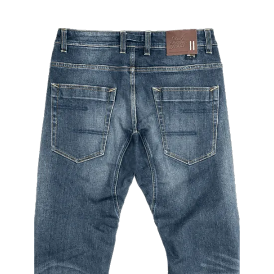 Мото дънки SPIDI J-TRACKER DARK BLUE SHORT - Мото дънки от марка SPIDI