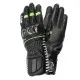 Дамски ръкавици SECA MERCURY IV BLACK/FLUO - Дамски кожени ръкавици от марка SECA