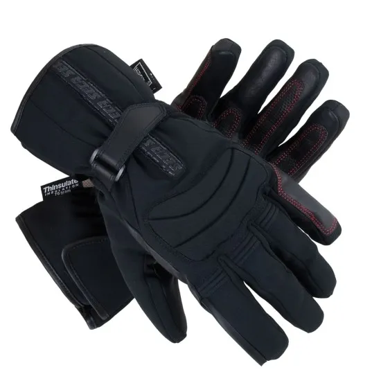 Ръкавици SECA POLAR BLACK - Текстилни ръкавици за мотор от марка SECA