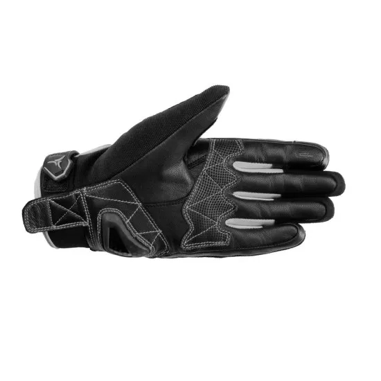 Текстилни ръкавици SECA X-STRETCH BLACK/TITANIUM - Текстилни ръкавици за мотор от марка SECA