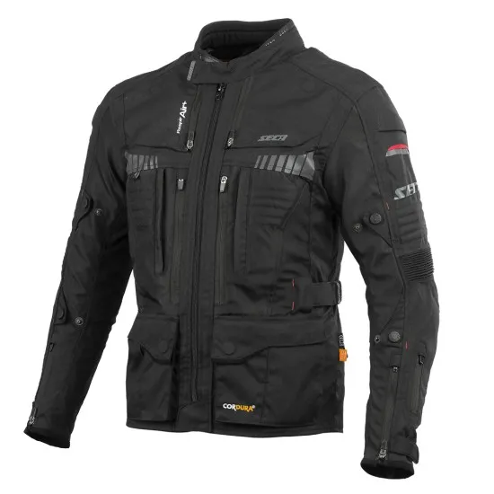 Текстилно яке Seca X-Tour Black