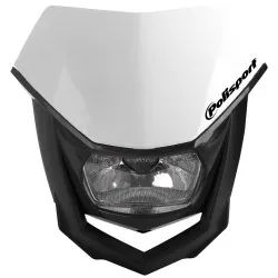 Фар Polisport HALO - WHITE/BLACK