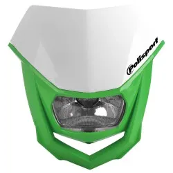 Фар Polisport HALO - WHITE/GREEN