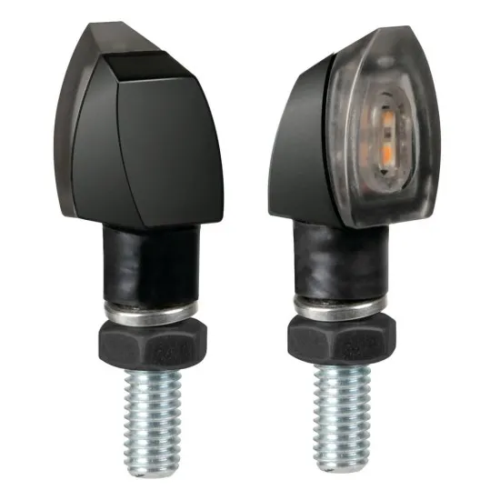 LED мото мигачи VOLT BLACK 90504 - Мото светлини от марка Lampa