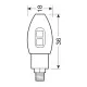 LED мото мигачи VOLT SILVER 90505 - Мото светлини от марка Lampa