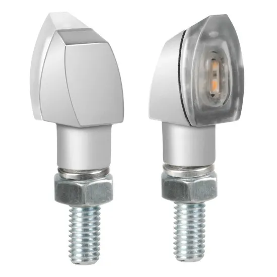LED мото мигачи VOLT SILVER 90505 - Мото светлини от марка Lampa