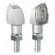 LED мото мигачи VOLT SILVER 90505 - Мото светлини от марка Lampa
