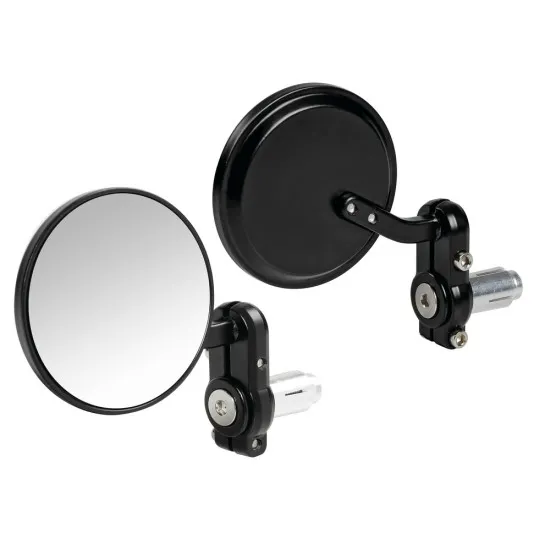 Мото огледала LAMPA DERNIER BLACK 90491 - Мото огледала от марка Lampa